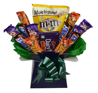 nutty luxury chocolate bouquet