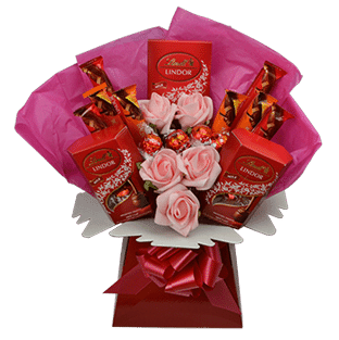 lindt lindor luxury chocolate bouquet